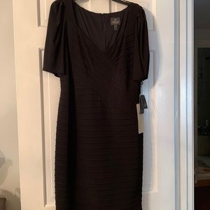 Adrienne papel dress black